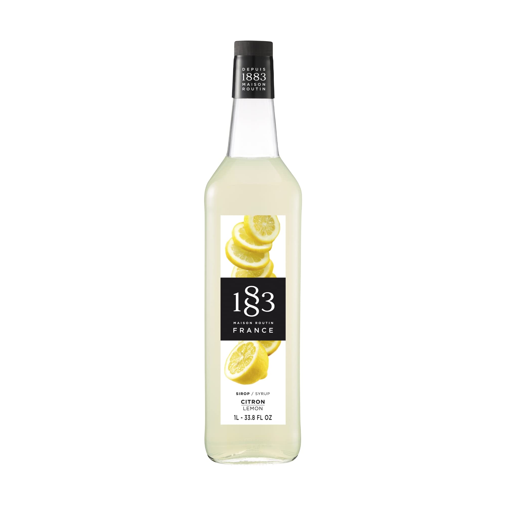 1883 Maison Routin Lemon Syrup – Premium Zesty Cocktail Mixer | 1L