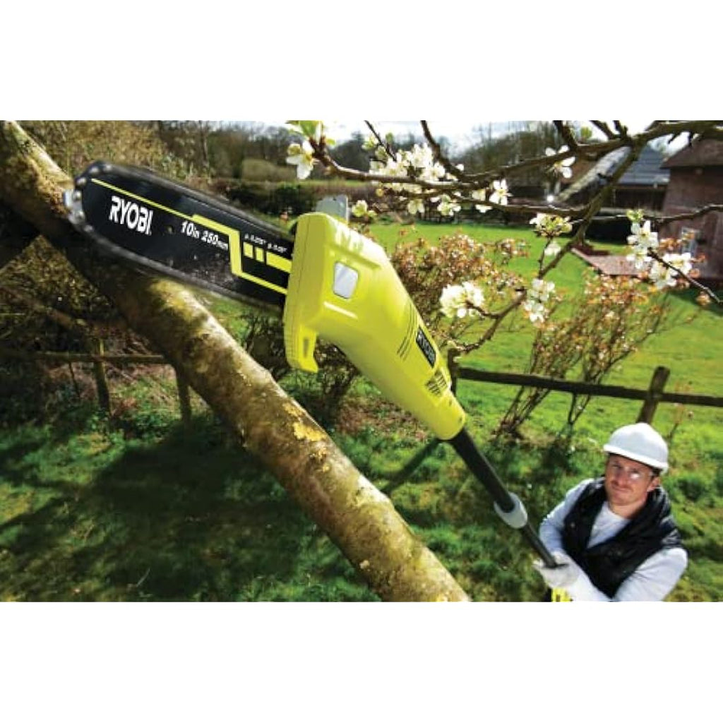Ryobi RPP755E 750W Electric Pole Pruner – 25cm Guide & 90cm Extension