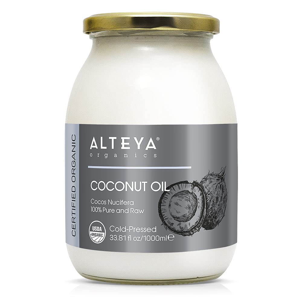 Alteya Organic Extra Virgin Coconut Oil | 100% Pure Natural - 1000ml