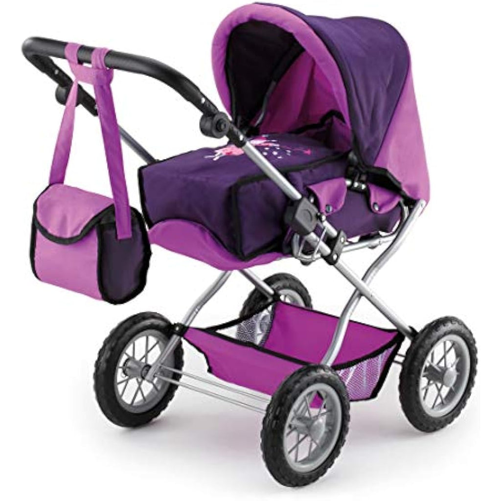 Bayer Design Dolls Pram Combi Grande Set – Purple Fairy Stroller