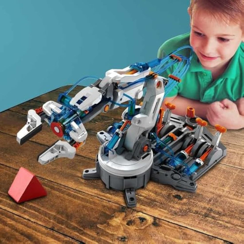 Construct & Create Hydraulic Robot Arm DIY STEM Construction Kit
