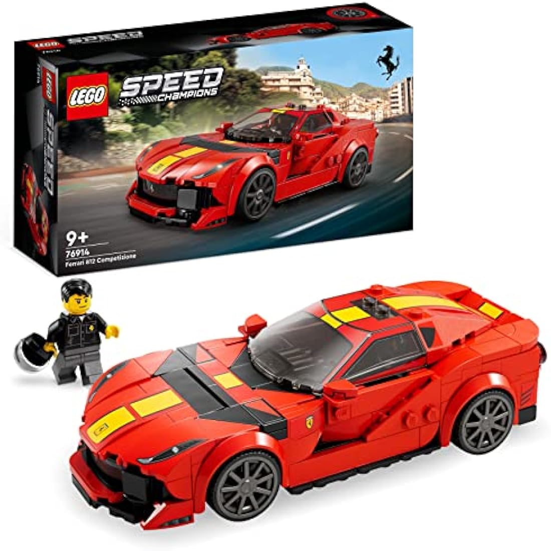 LEGO Speed Champions Ferrari 812 Competizione Race Car Building Kit