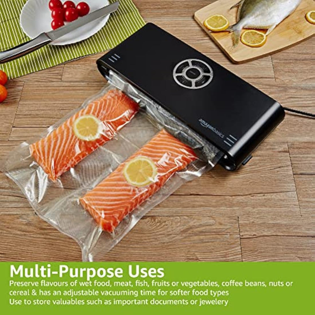 Jolof Store Vacuum Sealer Machine for Sous Vide – 30cm Seam, Black