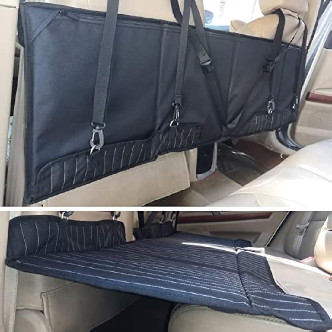 YMETECH Non-Inflatable Car Mattress – Foldable SUV Back Seat Extender