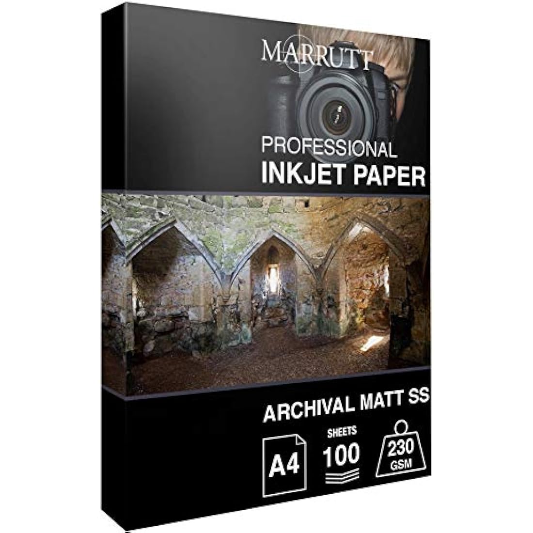 Marrutt Archival Matt Inkjet Photo Paper | 230gsm A4 - 100 Sheets