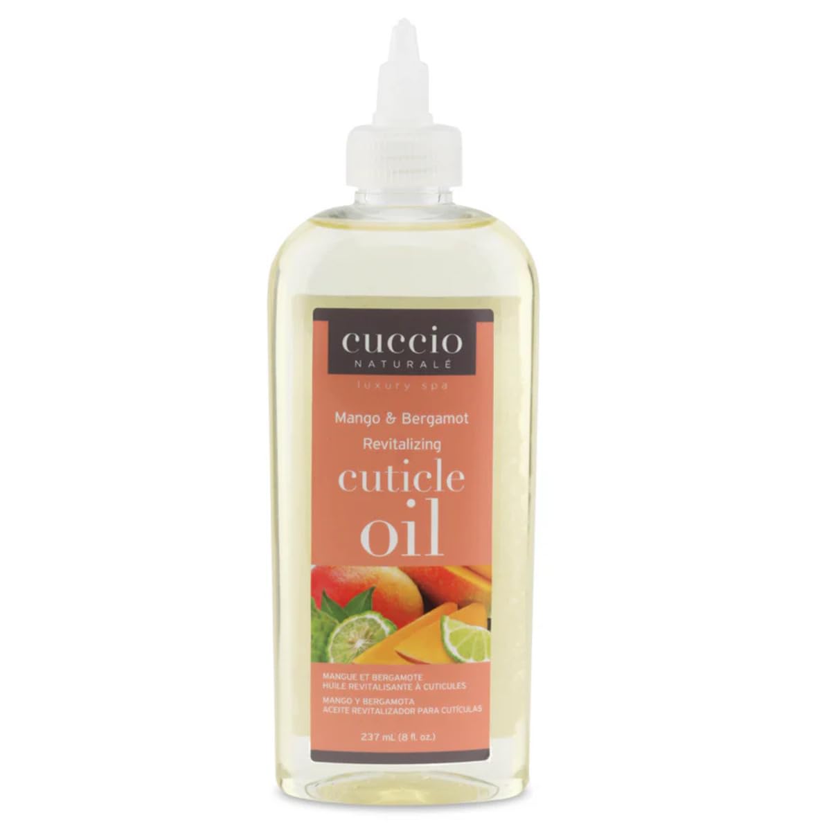 Cuccio Naturale Cuticle Revitalizing Oil – Mango & Bergamot – 8 fl oz