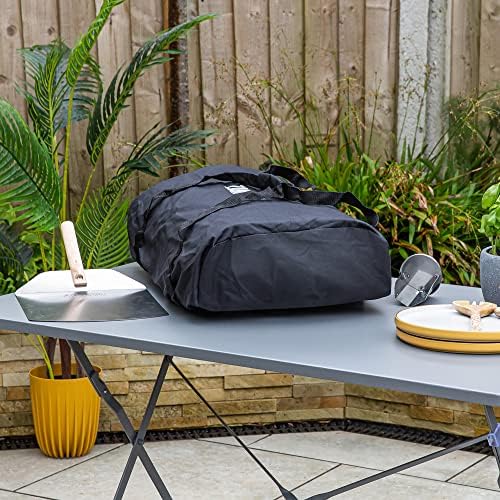 Zanussi Portable 12" Wood Pellet Pizza Oven with Paddle & Cover