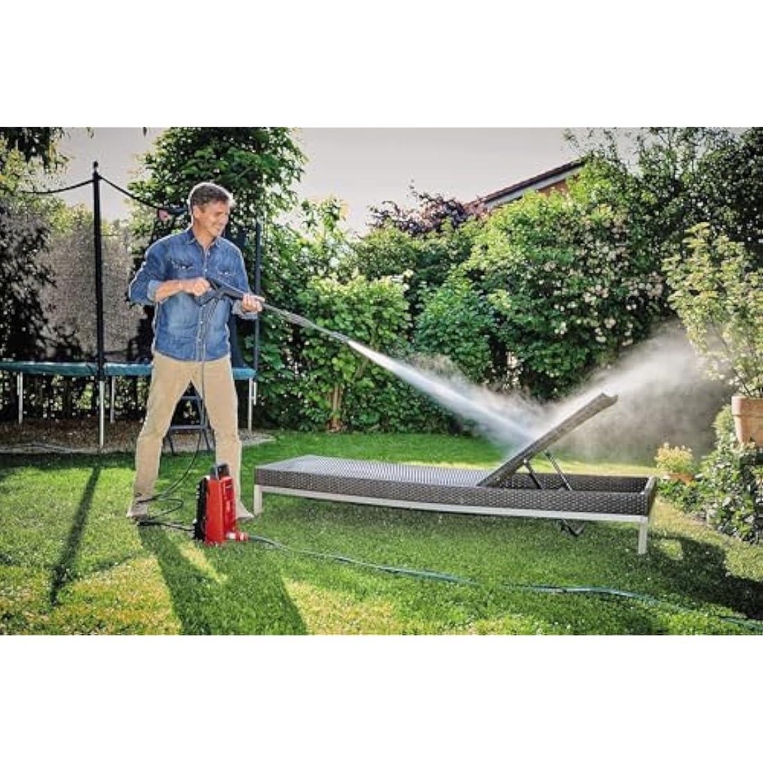 Einhell TC-HP 90 High-Pressure Cleaner | 1200W 90 Bar Power Washer