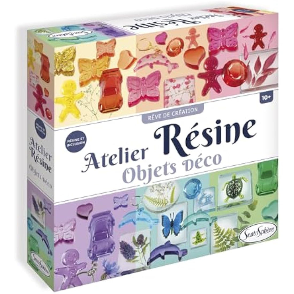 Sentosphère Atelier Résine – Kit Créatif et Scientifique pour Enfants