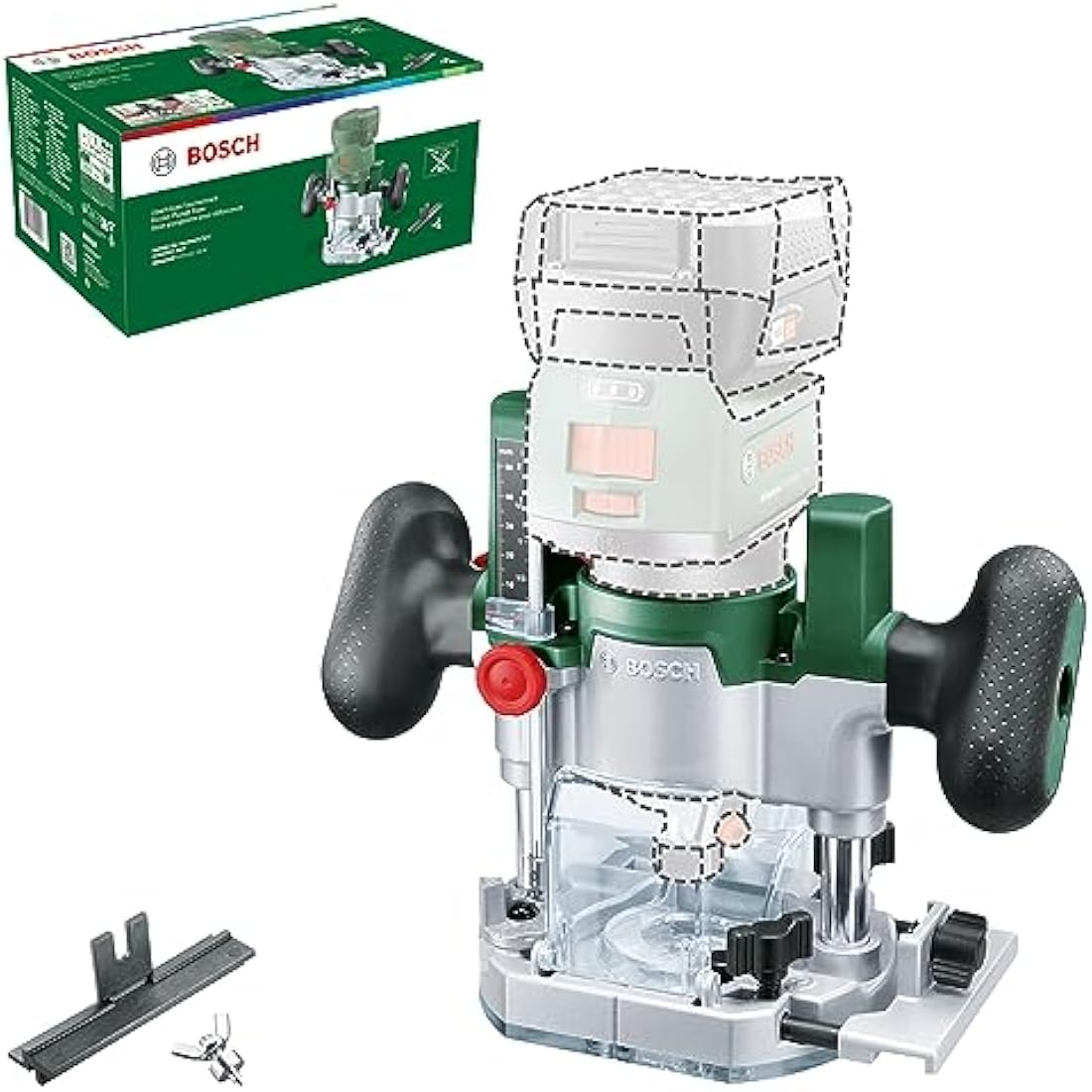 Bosch Plunge Base for AdvancedTrimRouter 18V-8 Milling Accessory