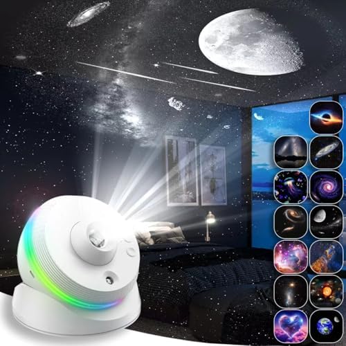 13-in-1 Galaxy Projector – 4K HD Meteor Planetarium Light