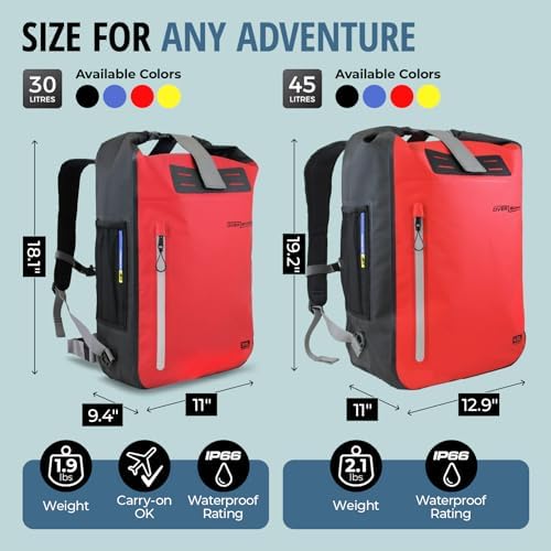 Jolof Store Waterproof Explorer Backpack Bundle with Phone Case