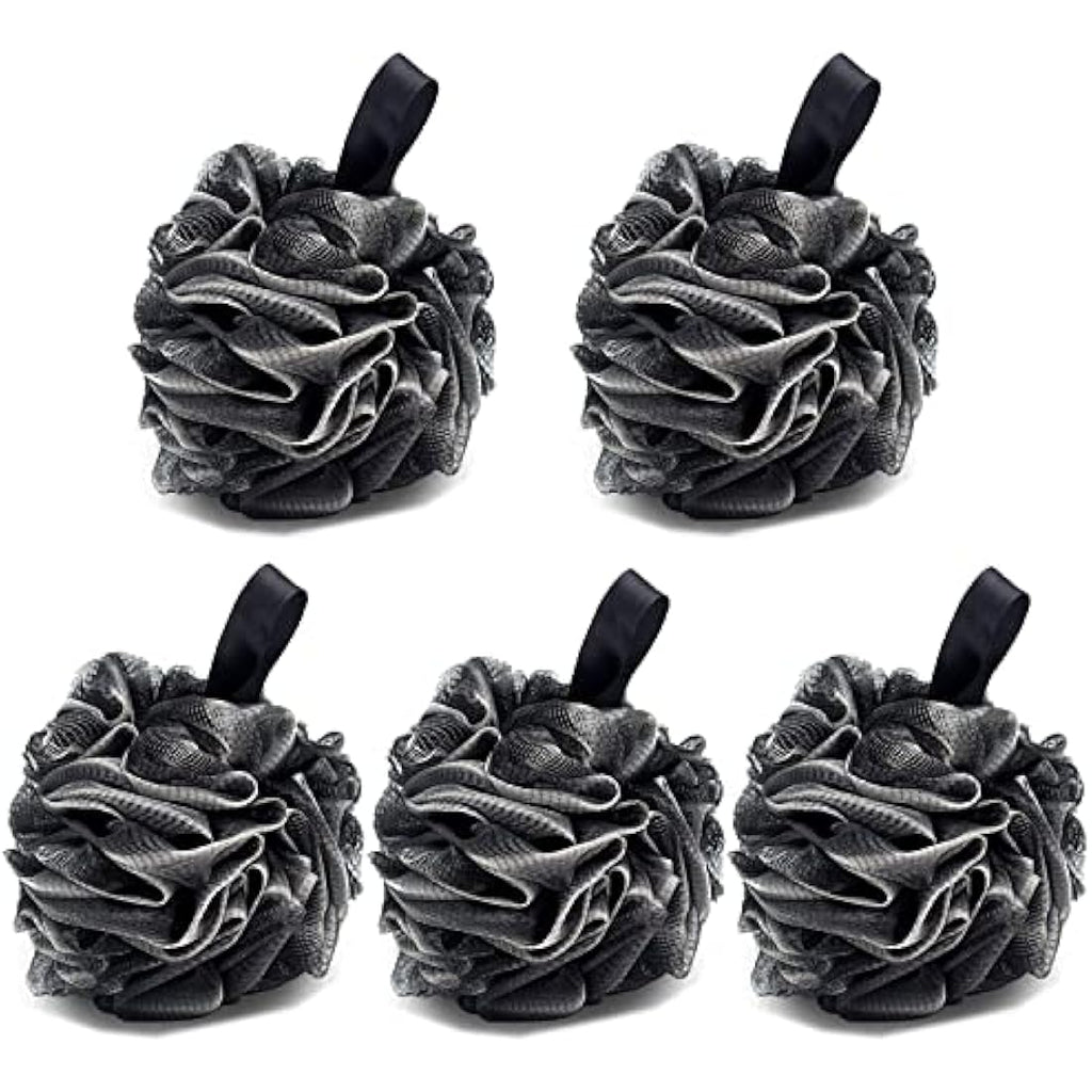Mesh Bath Loofah - 5 Pack Exfoliating Body Scrubber (60g)