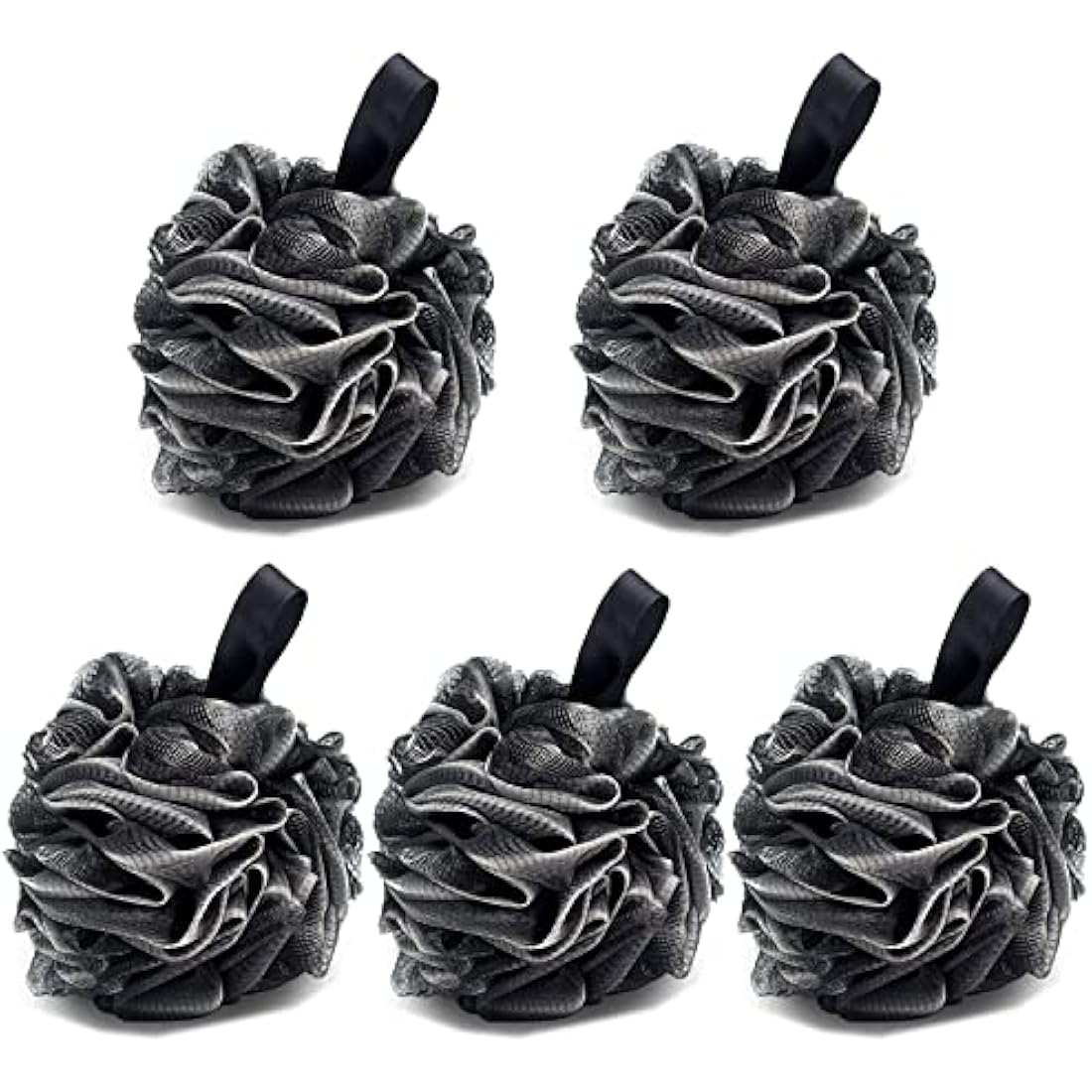 Mesh Bath Loofah - 5 Pack Exfoliating Body Scrubber (60g)