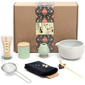 Jolof Store Japanese Matcha Tea Set – 9-Piece Bamboo & Ceramic Kit