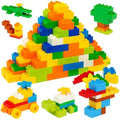 HIUME 240 Piece Big Building Blocks for Toddlers | Duplo Compatible Set