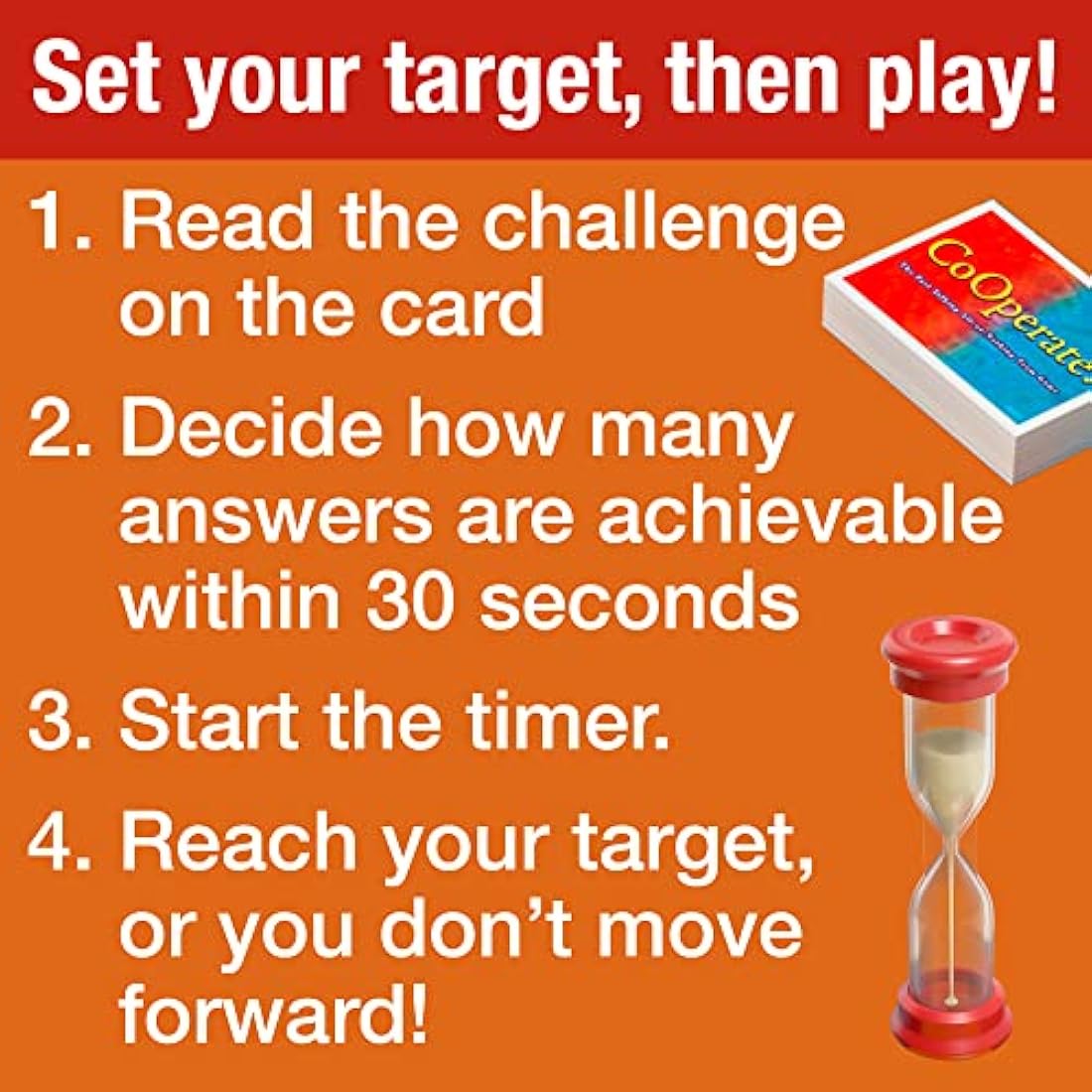 Drumond Park Co-operate Board Game | Fast-Talking Word Game for Ages 12+