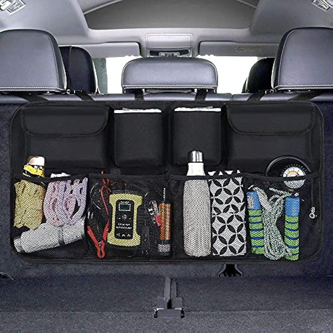 Jolof Store Car Boot Organiser – Waterproof Back Seat Kick Mats & Storage