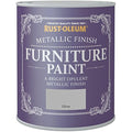 Rust-Oleum Metallic Finish Furniture Paint – Silver, 750ml Can