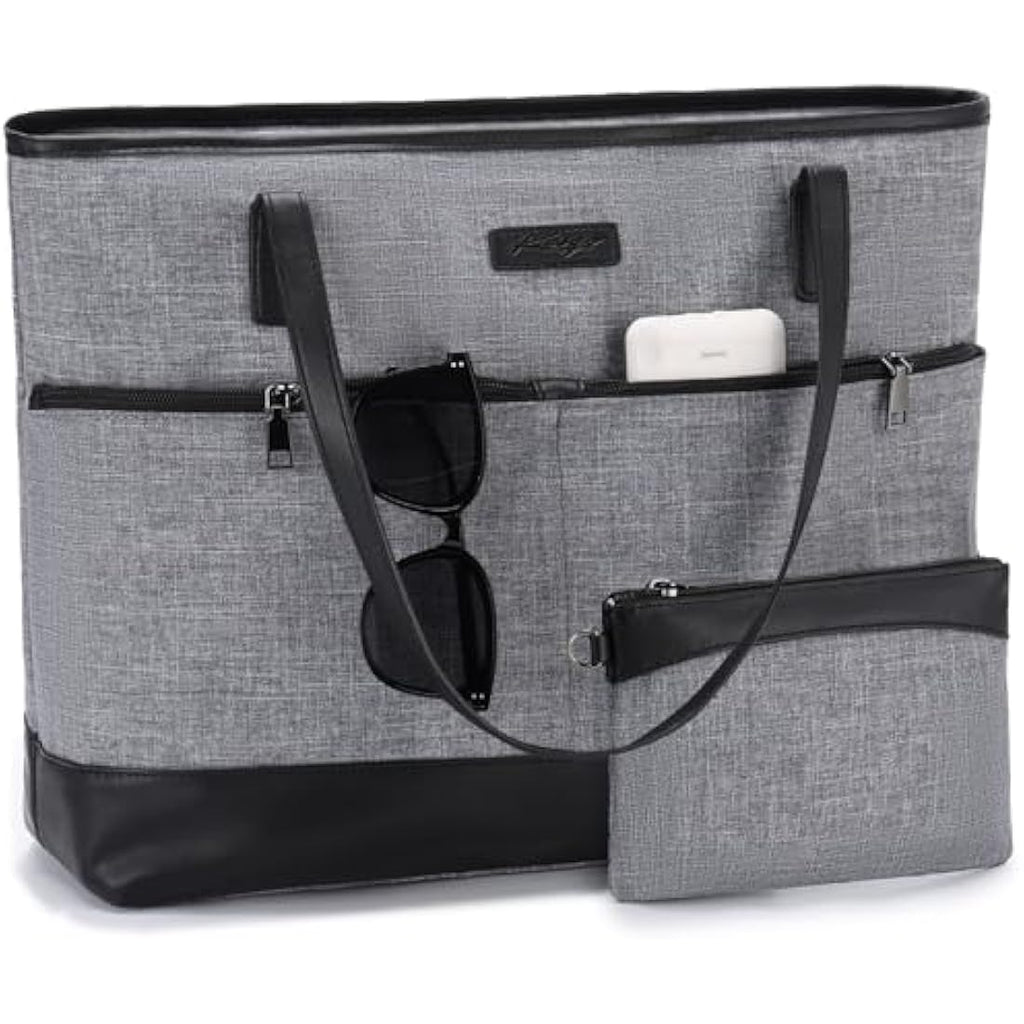 Water Resistant 15.6 inch Laptop Tote Bag for Women