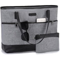 Water Resistant 15.6 inch Laptop Tote Bag for Women