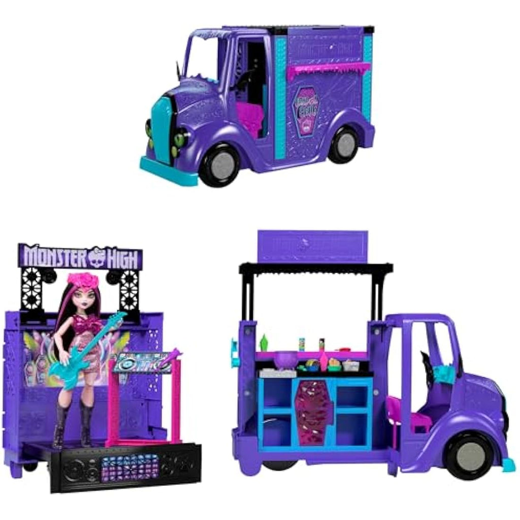 Monster High Draculaura Doll & Fangtastic Rockin’ Food Truck Playset