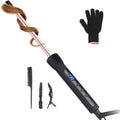 Jolof Store 9mm Thin Curling Iron | Tourmaline Ceramic Wand for Tight Curls