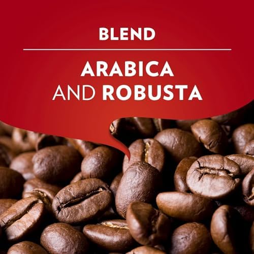 Lavazza Qualita Rossa Whole Bean Coffee - Intense Italian Roast, 1kg (6 Pack)