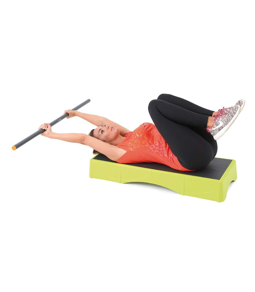 Sveltus Weighted Steel Bar – 100 cm Non-Slip Glitter Muscle Building Bar