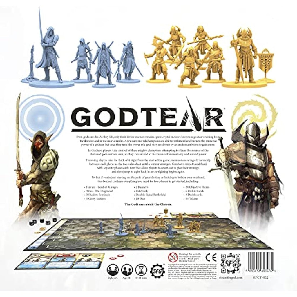 Godtear: The Borderlands Starter Set - 2 Player Miniature Combat Game
