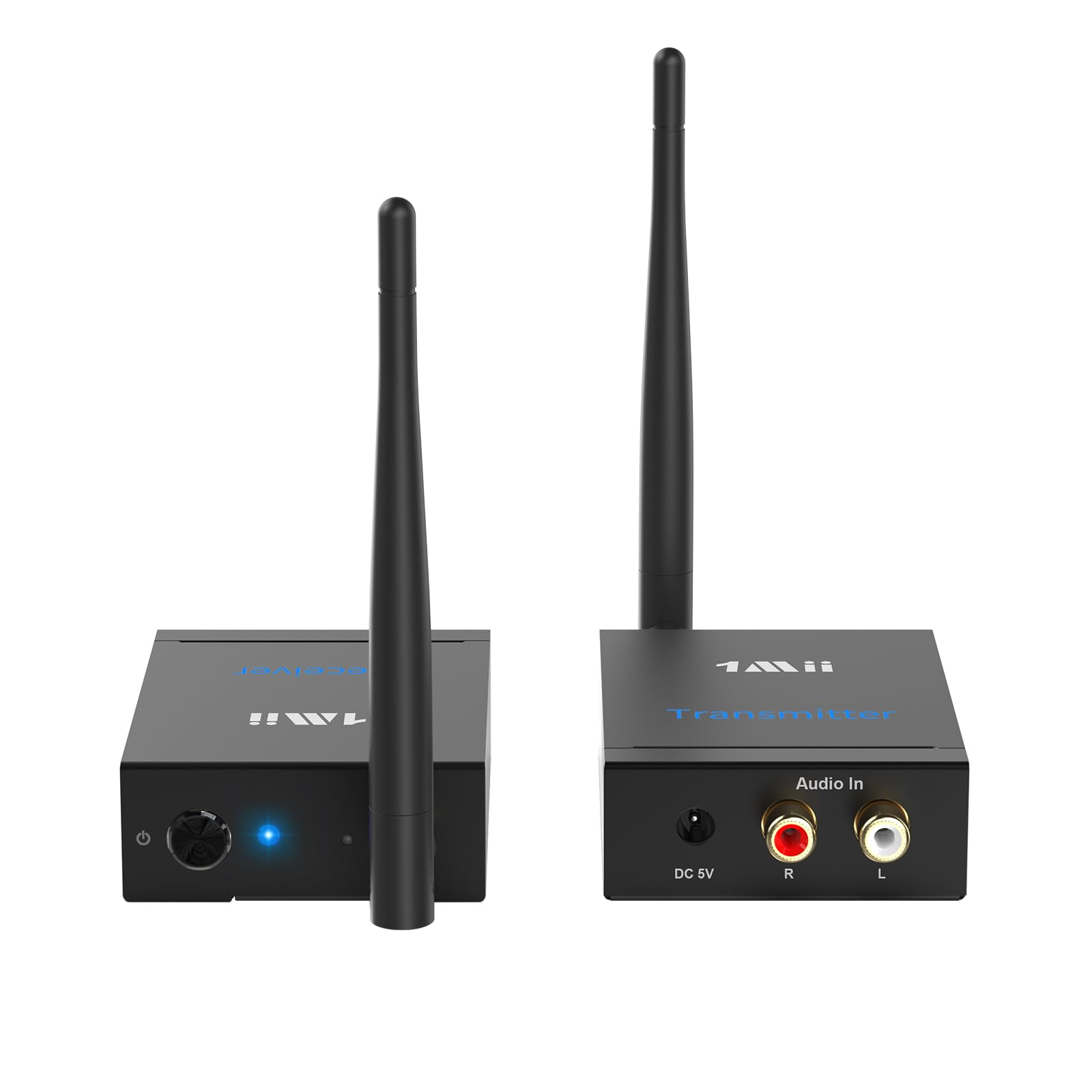 1Mii 2.4GHz Wireless Audio Transmitter and Receiver - 100m Long Range