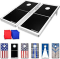 GoSports Aluminum Cornhole Game Set – 4x2 ft Regulation Size with 8 Bags