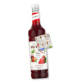 Monin Strawberry Syrup 1L – Natural Vegan Coffee and Cocktail Mixer