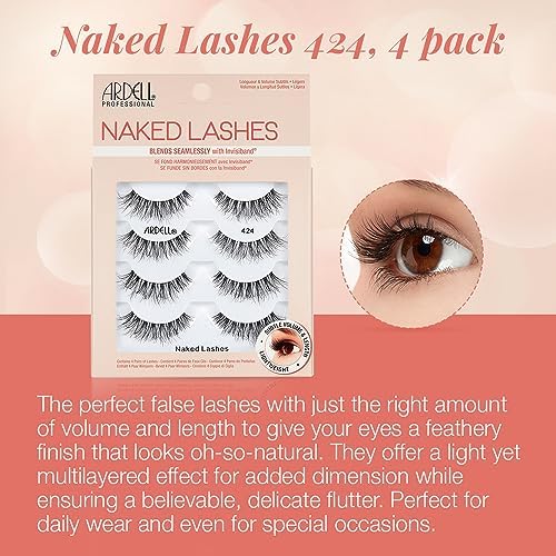 Ardell Naked Lash 424 Multipack – Natural Black False Eyelashes