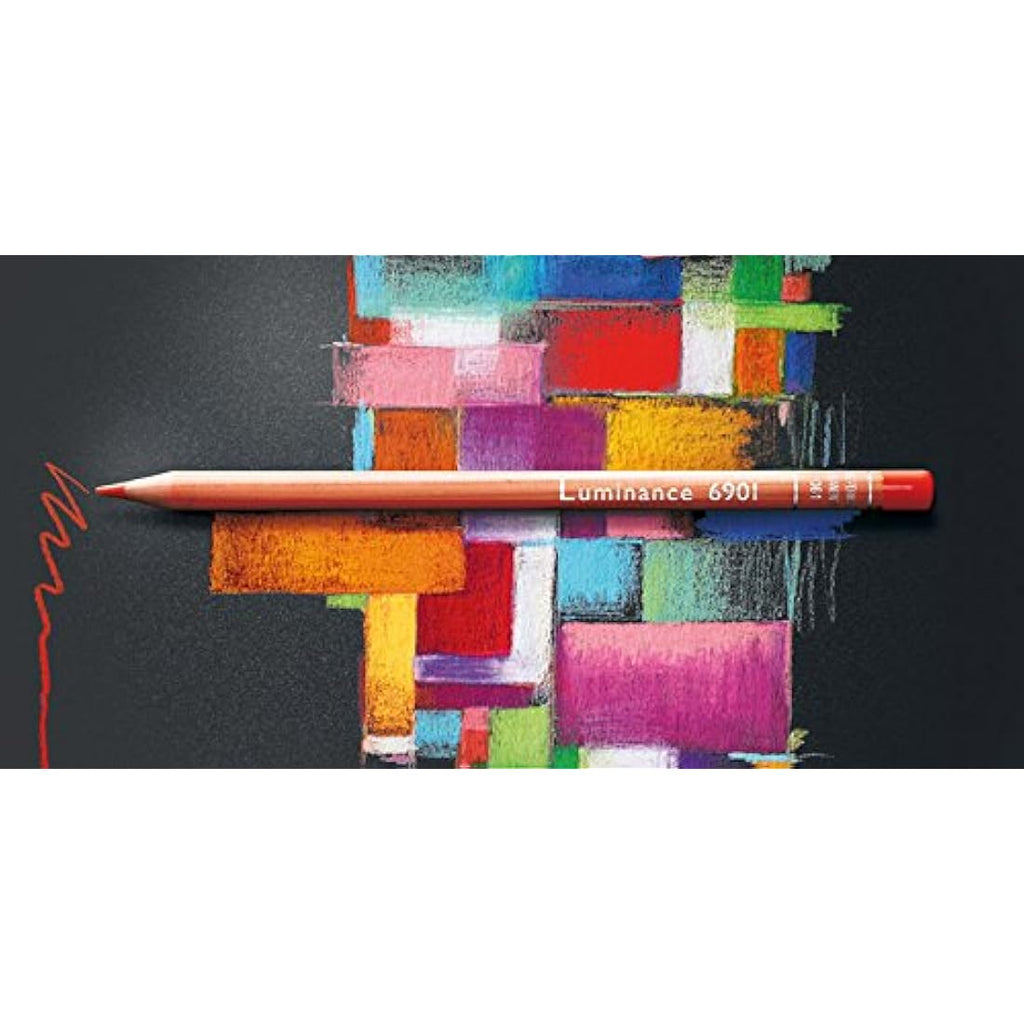 Caran D'Ache Colored Pencils - 40 Assorted Colors in Cardboard Box