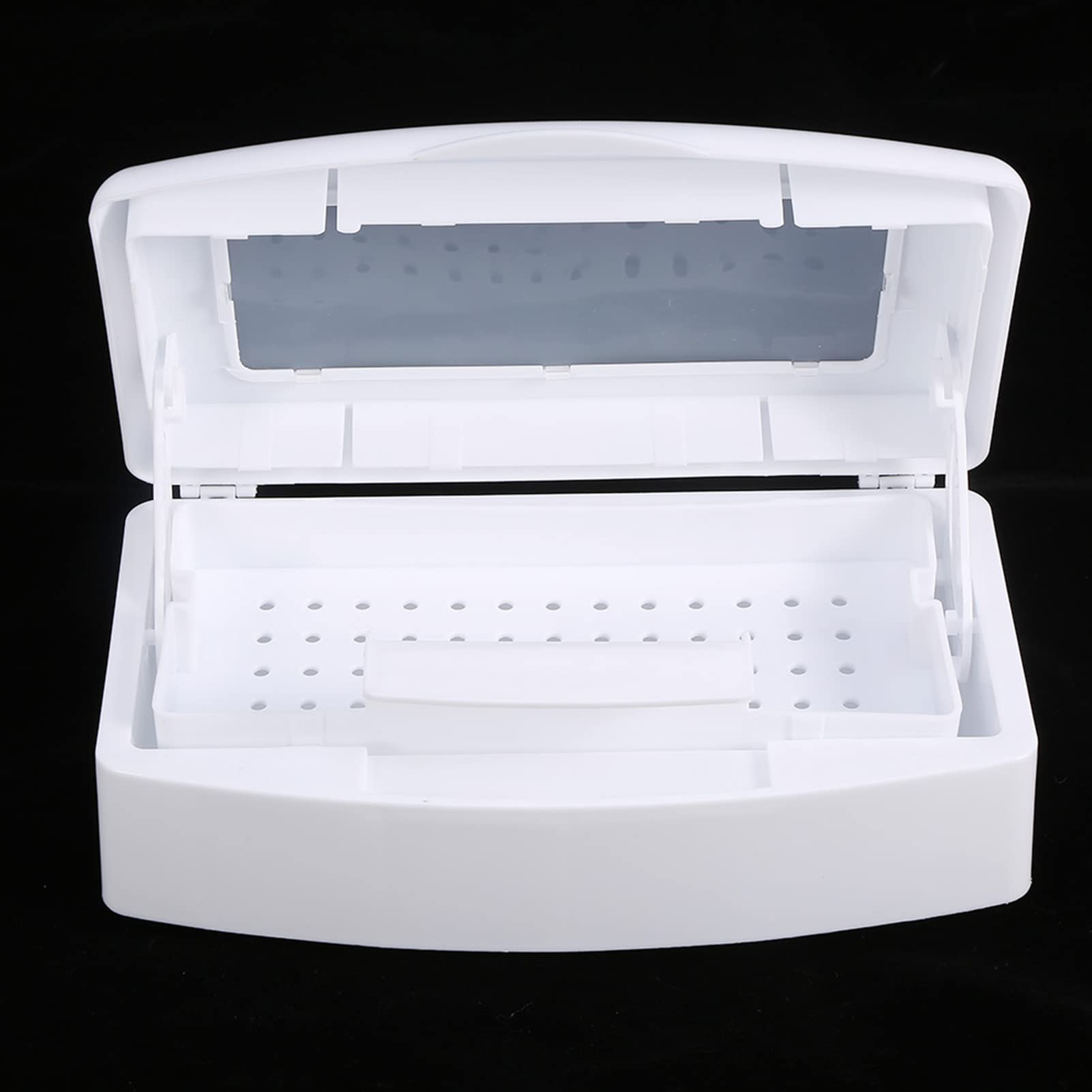 Nail Tool Sterilizer Box | Plastic Manicure Disinfection Tray