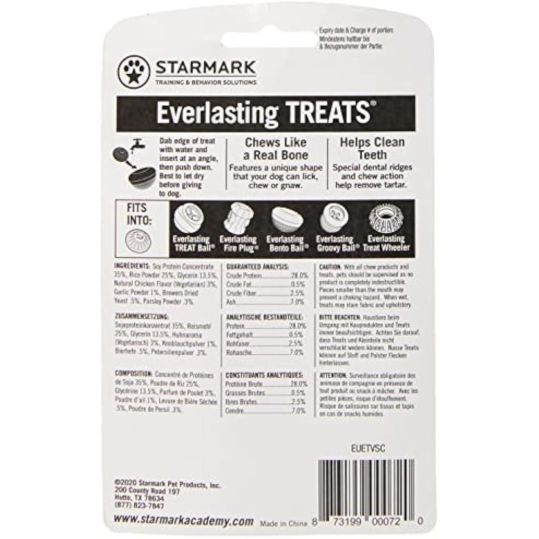 Starmark Everlasting Chicken Dog Treats – Dental Chews, Small (2 Pack)