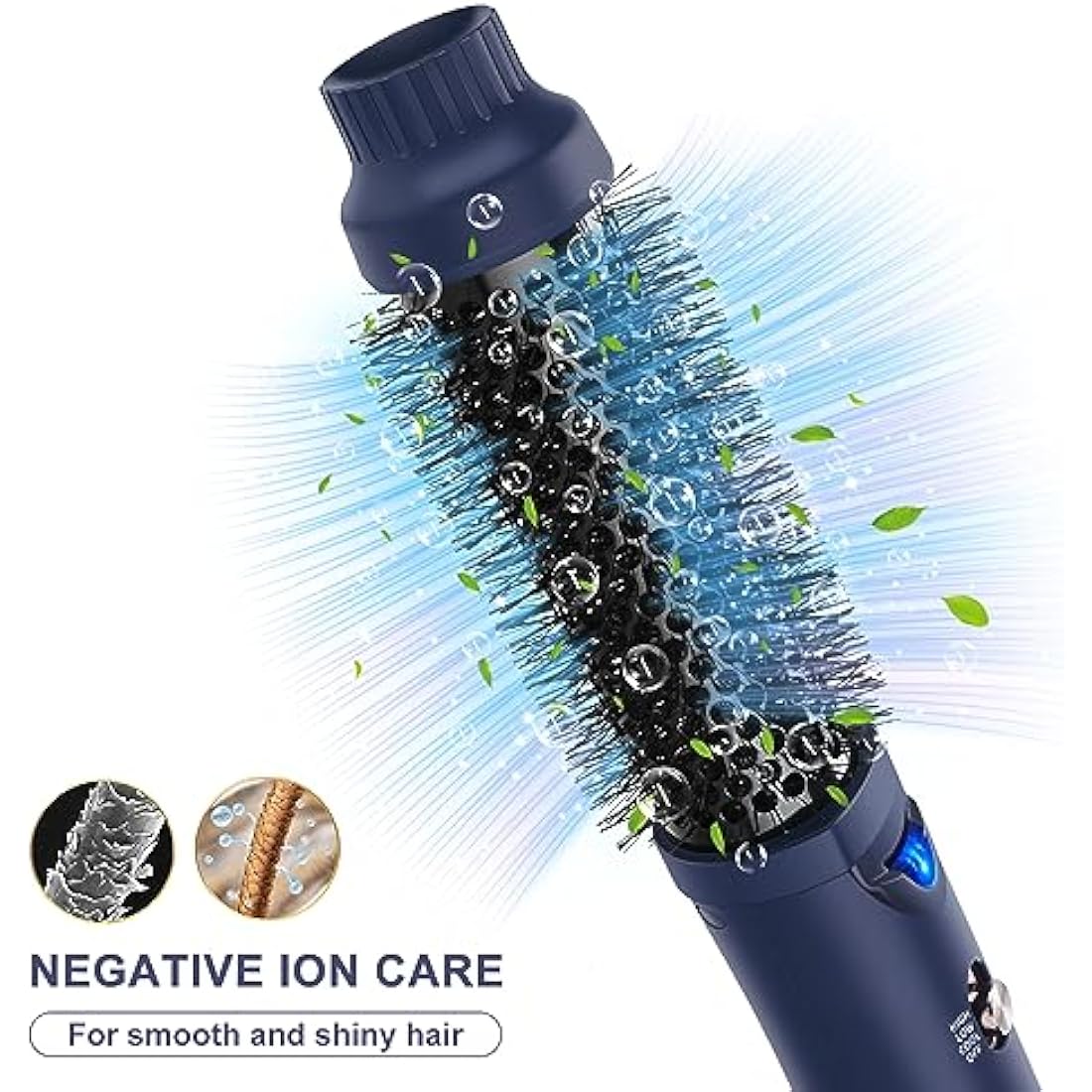 4-in-1 One-Step Hair Dryer Brush | Ionic Volumizer – Prussian Blue
