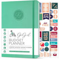 GoGirl Budget Planner – Undated Monthly Expense Tracker & Journal, Emerald