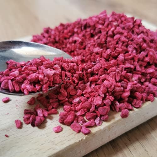 ZingyZoo Freeze Dried Raspberry Pieces – 500g Pure Raw Vegan Fruit