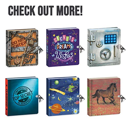 Peaceable Kingdom Boys Password Locking Diary - Secret Journal