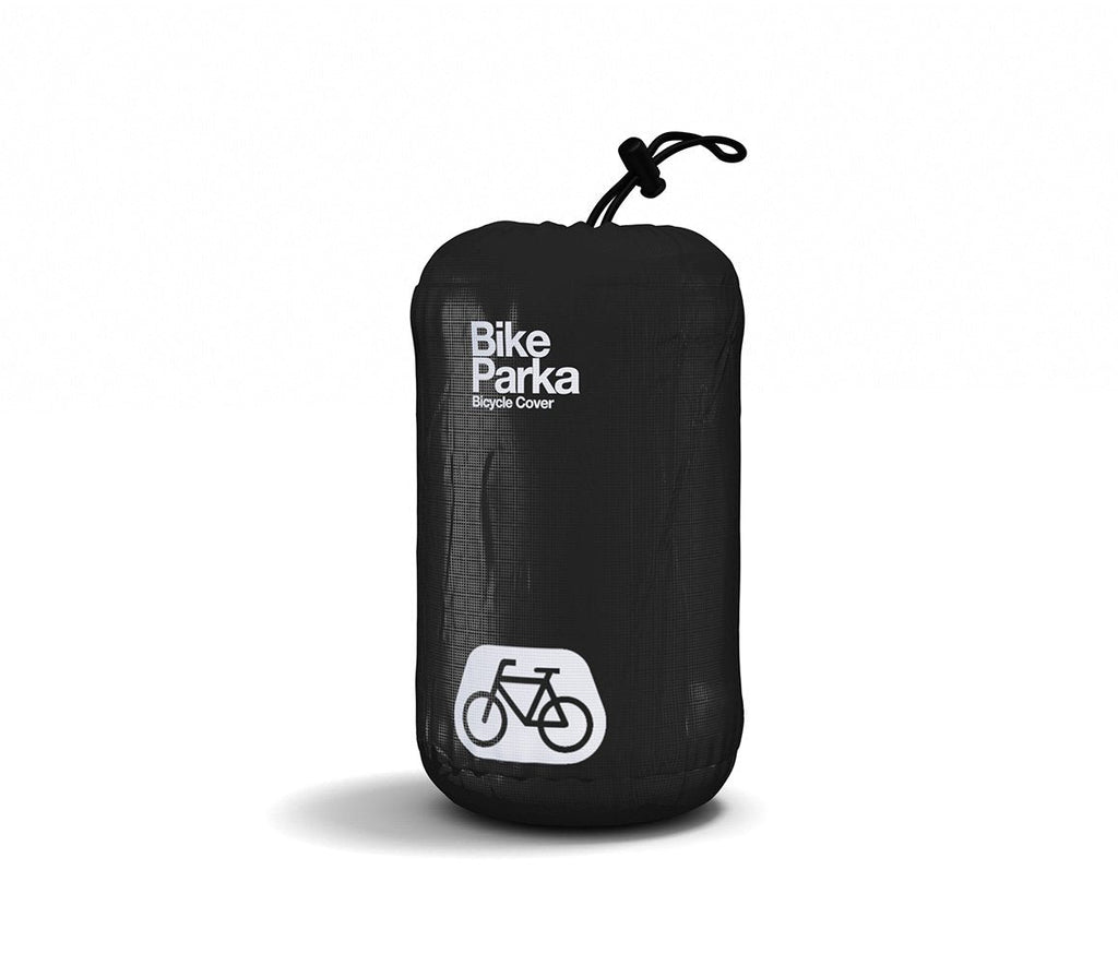 BikeParka STASH Waterproof Bicycle Cover | Ripstop Nylon - Ink Black