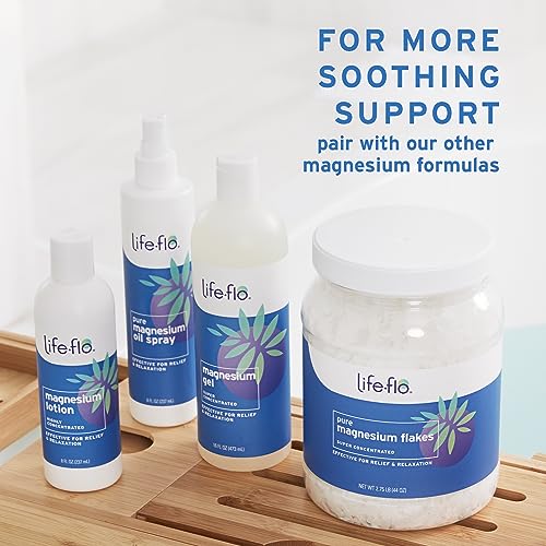 Life-Flo Magnesium Body Wash | Peppermint & Rosemary Cleanser | 16 oz
