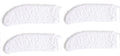 Toe Towel Replacement Bags by – 4 Pack Exfoliating Towels