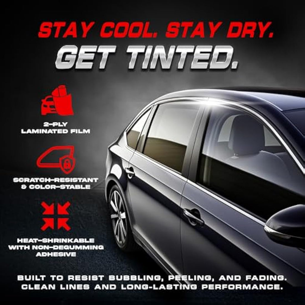 BLACKGLASS IX Car Window Tint Film | 15% Dark Smoke 2-Ply | 6m x 65cm