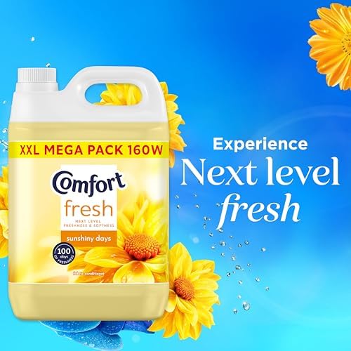 Comfort Sunshiny Days Fabric Conditioner - 160 Washes (4.8 L)