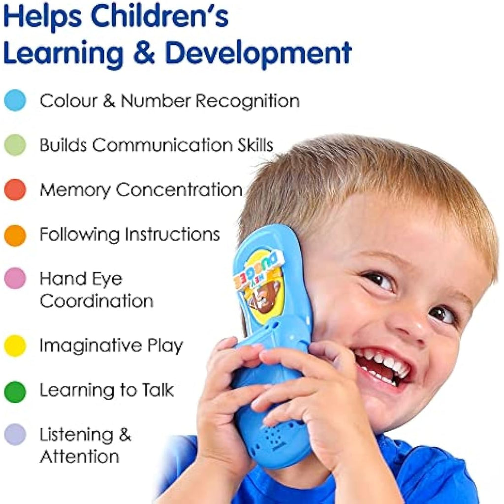 Hey Duggee Flip & Learn Toy Phone - Interactive Educational Toy for Toddlers