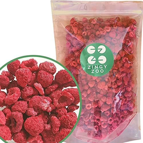 Jolof Store Freeze-Dried Raspberries – 500g XXL Premium Raw Vegan Fruit