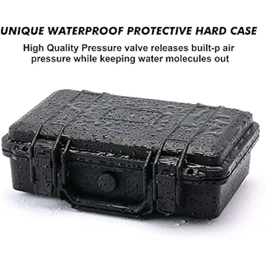 CASOMAN 11.5-Inch Waterproof Hard Case with Customizable Foam | IP67