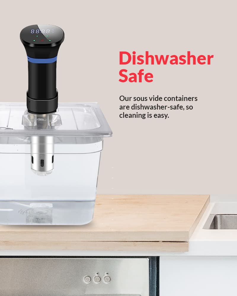 SousVideTools 11.6L Sous Vide Container | BPA Free Polycarbonate Tank